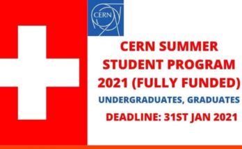 CERN Online Summer Student Program