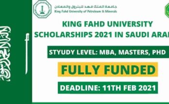 King Fahd University Scholarships