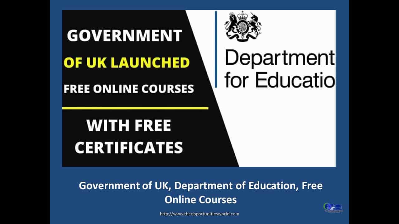 government free online courses for 16 18 year olds uk