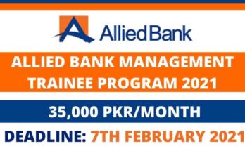 Allied Bank Management Trainee Program