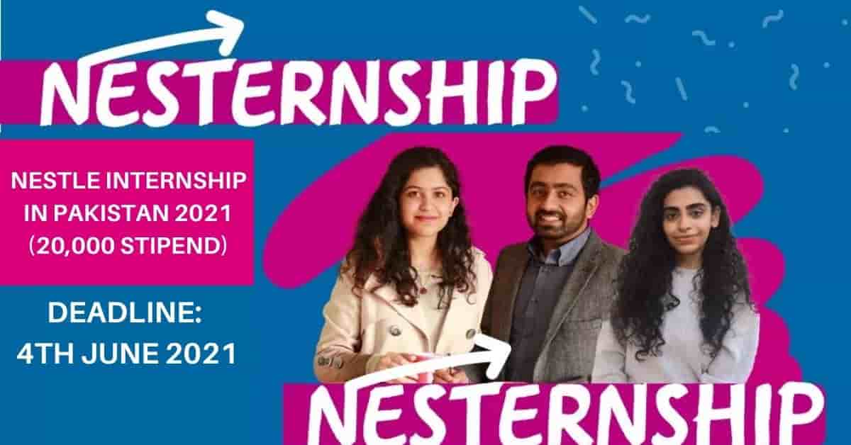 Nestle Internship Program 2021 15 000 Stipend