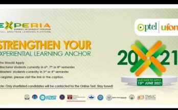 PTCL and Ufone Summer Internship Program