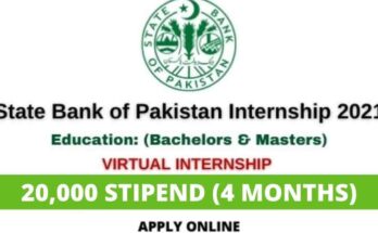 State Bank of Pakistan Internship