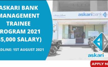 Askari Bank Management Trainee Program