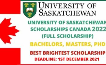 Saskatchewan University Scholarships in Canada 2022 | Full Funded