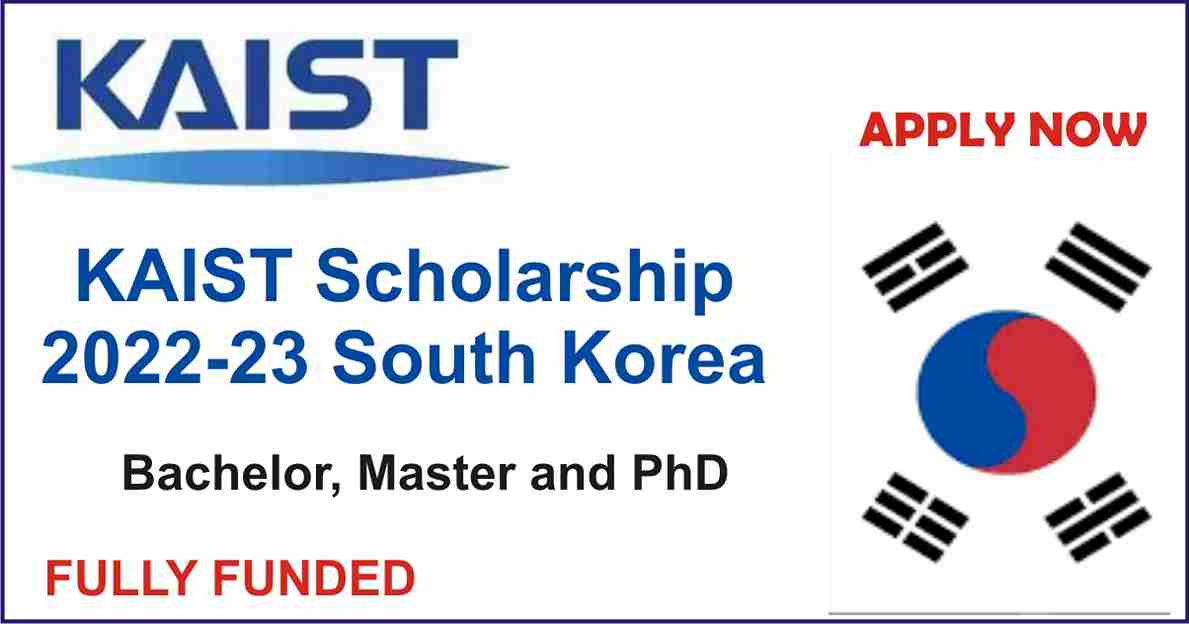 kaist phd scholarship 2022