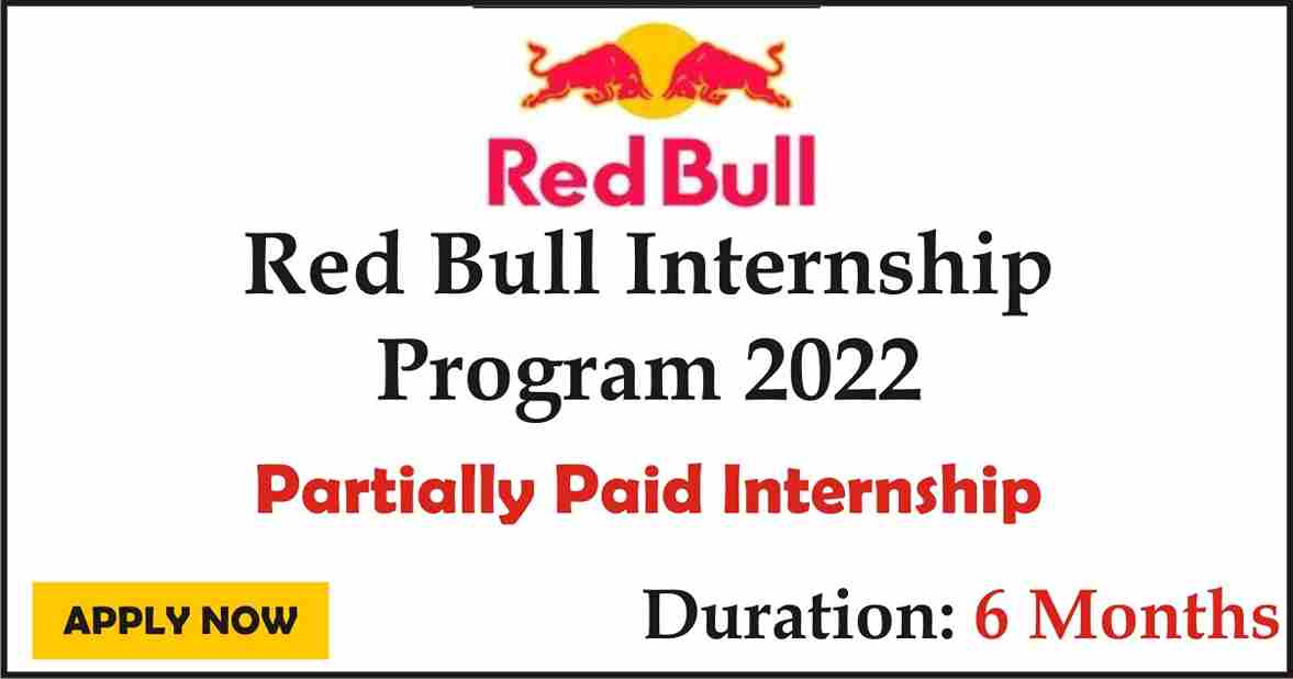 Red Bull Internship Opportunities – YVYMU