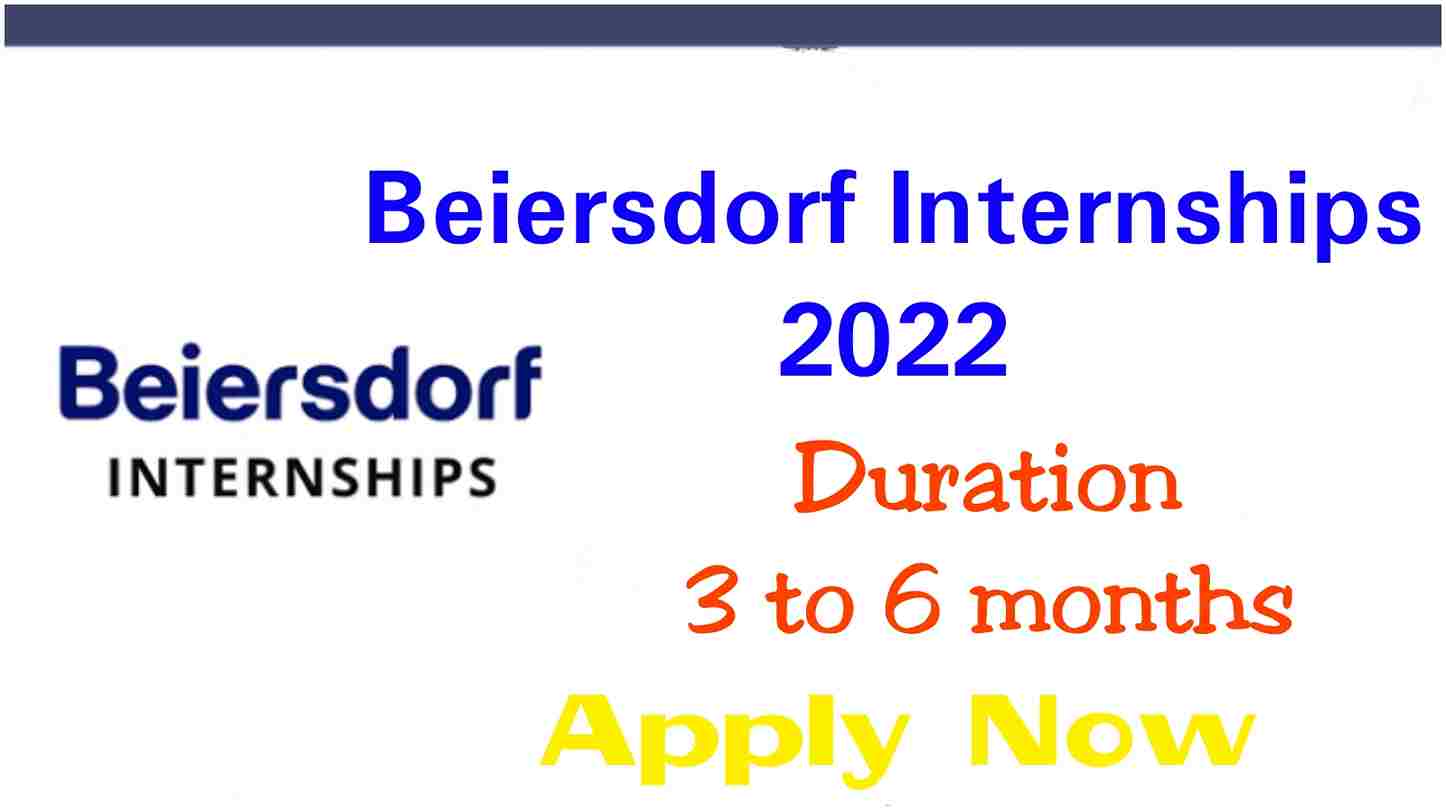 Beiersdorf Internships 2022 Career Counseling Certificate