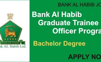 Bank Al Habib Graduate Trainee Officer Program