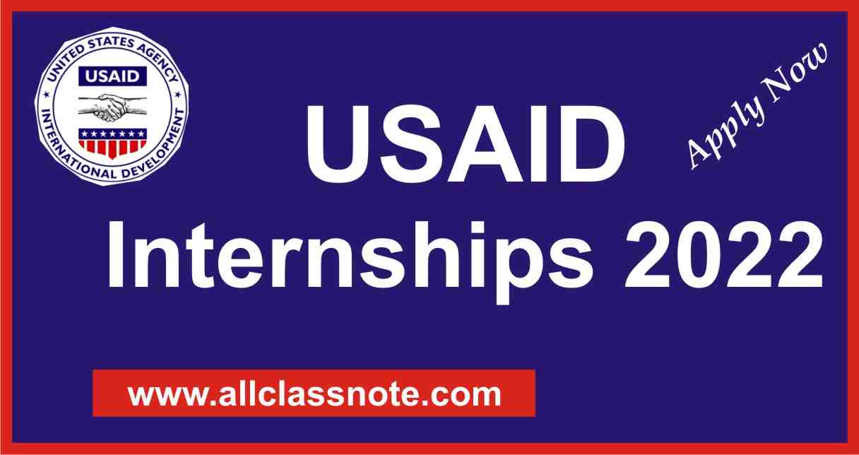 USAID Internships 2022 Apply Now