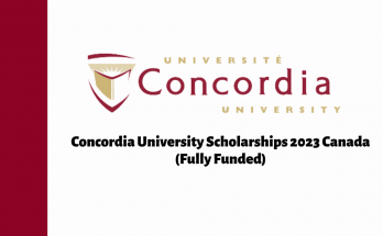 Concordia University Scholarships 2023