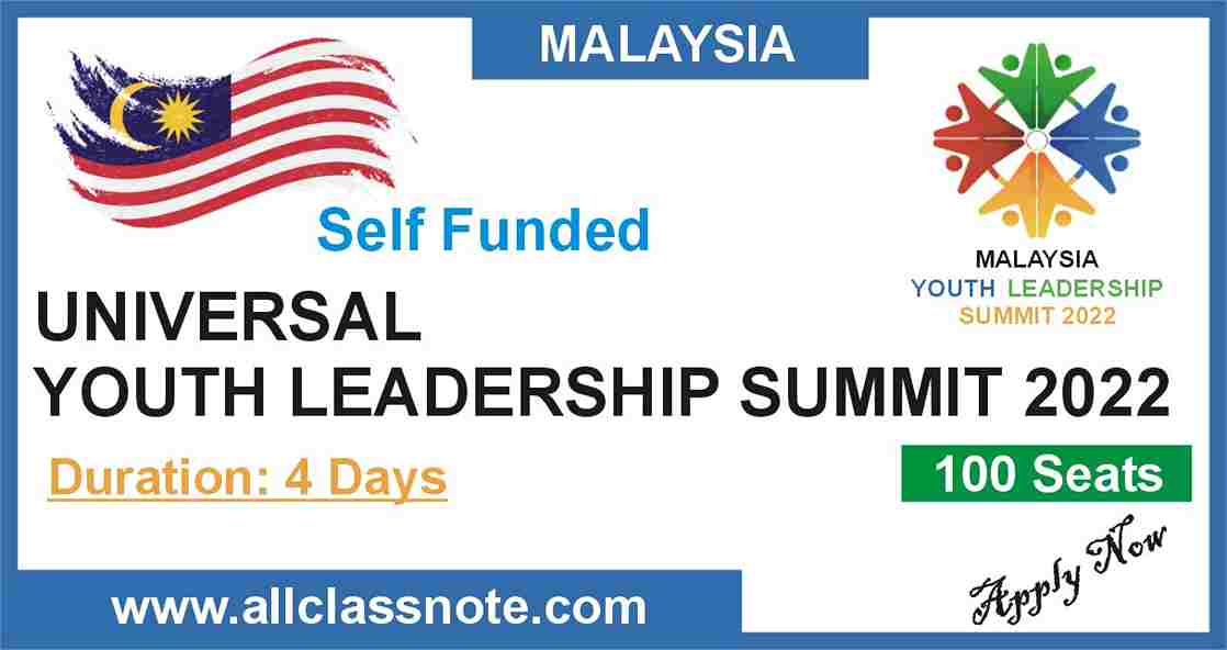 Universal Youth Leadership Summit 2022 Malaysia