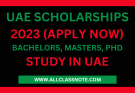 UAE Scholarships 2023