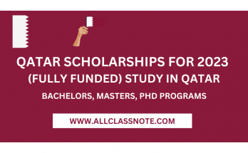 Qatar Scholarships for 2023