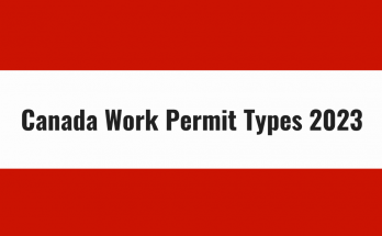 canada for work permit 2023