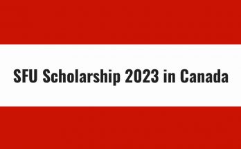 SFU Scholarship 2023