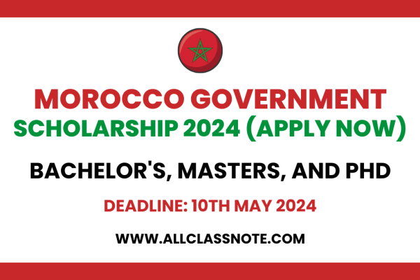 Morocco Government Scholarship 2024