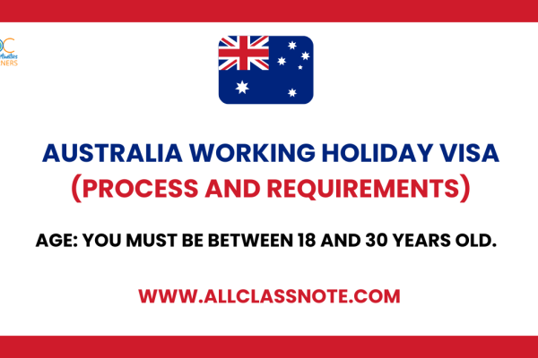 Australia Working Holiday VISA